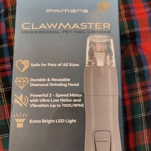 Clawmaster pet nail grinder